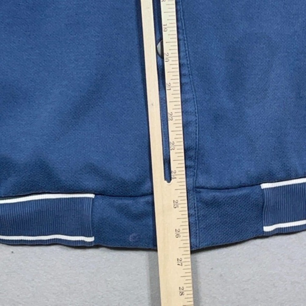 Puma Monterrey MX Soccer Letterman Track Jacket Youth XXL Blue Snap Button - Picture 8 of 10